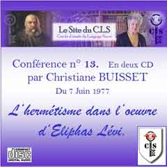 N°13 – L’Hermétisme dans l’œuvre d’Éliphas Lévi.